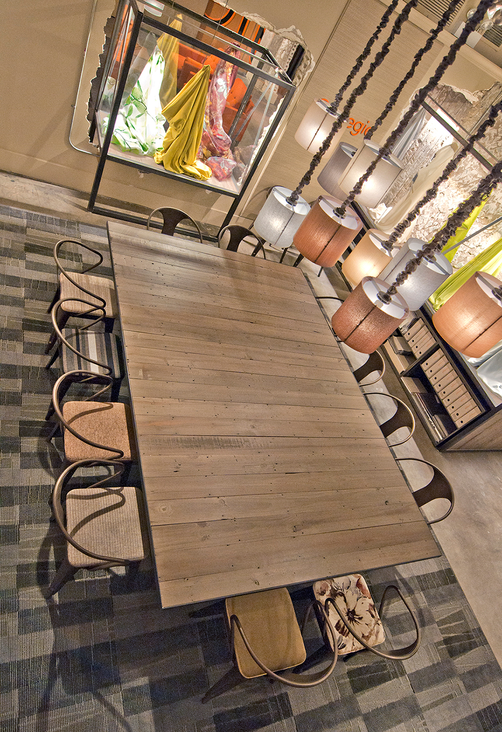 custom furniture display cases